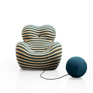 B&B Italia Up 50 Armchair and Ottoman Set Pristine Like new 100% authentic